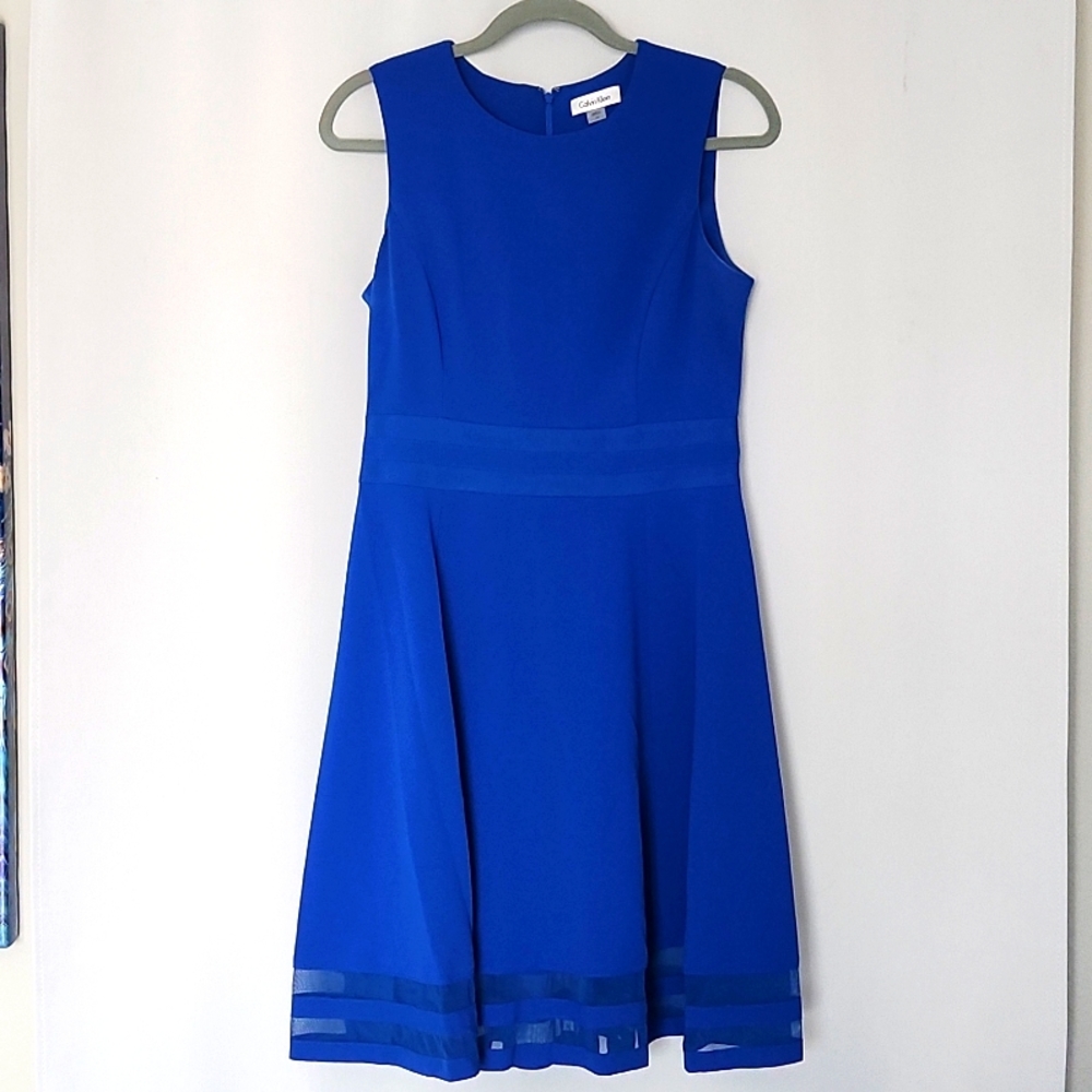 Calvin Klein Royal Blue cocktail dress